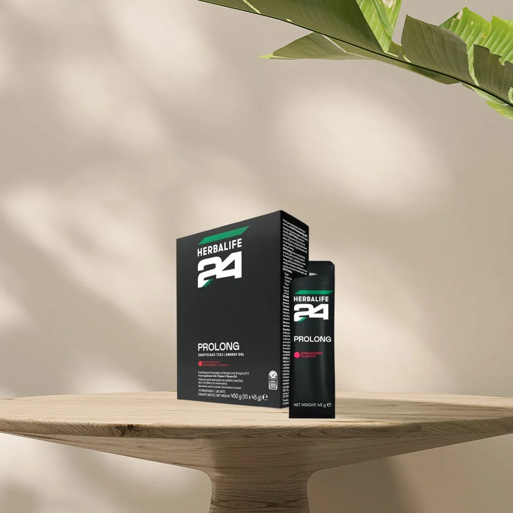 Herbalife24 Prolong Gel (Φράουλα) 10 πακέτα ανά συσκευασία