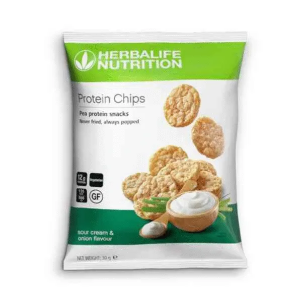 Protein Chips – Πρωτεϊνούχα Τσιπς (Sour Cream & Κρεμμύδι)