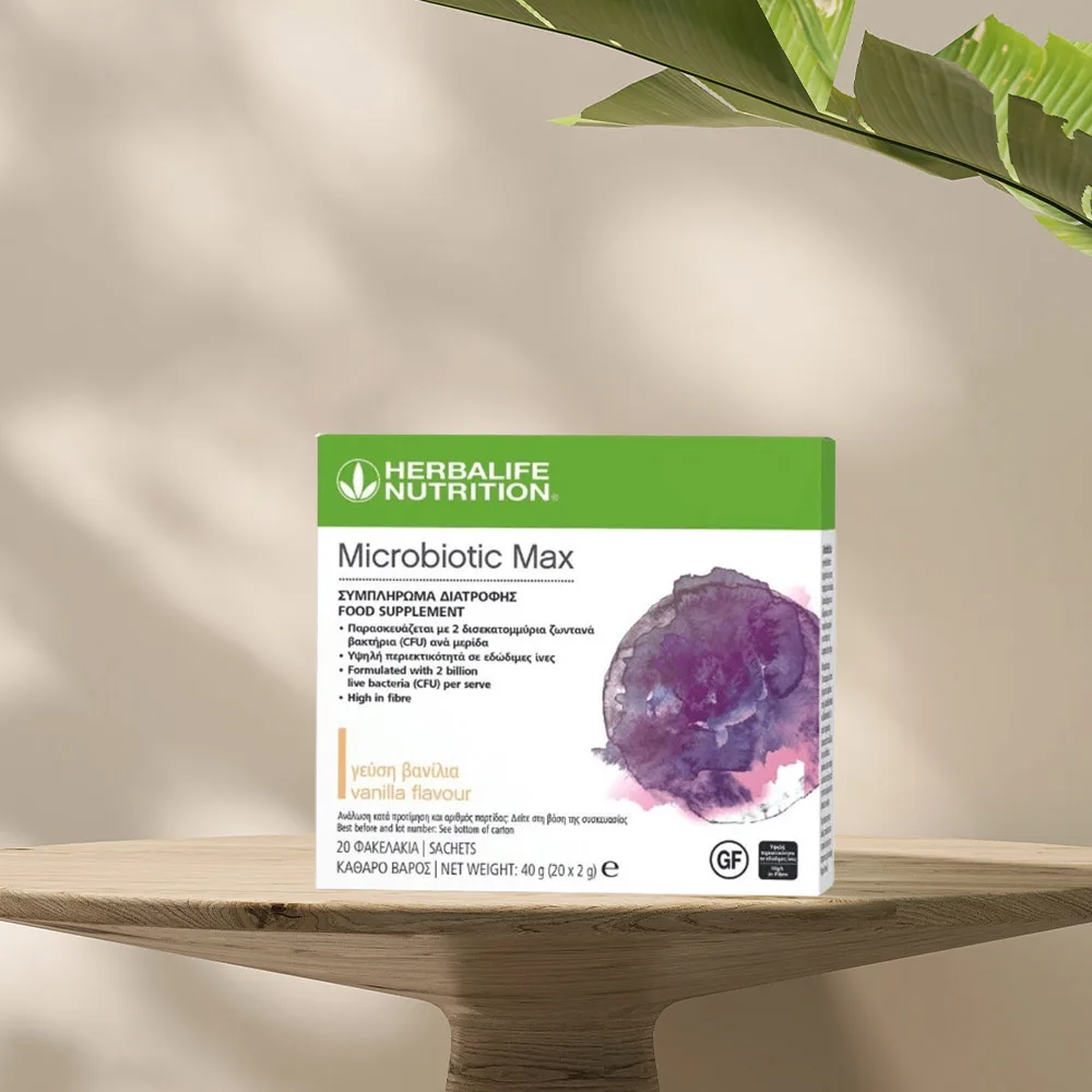Microbiotic Max Προβιοτικό Συμπλήρωμα με Βανίλια
