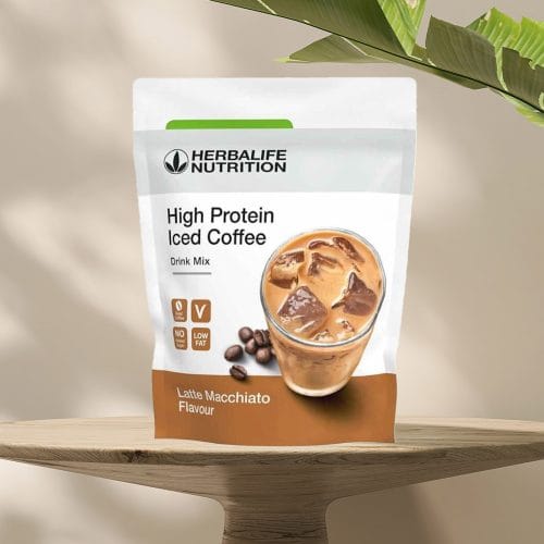 High Protein Iced Coffee – Γεύση Latte Macchiato