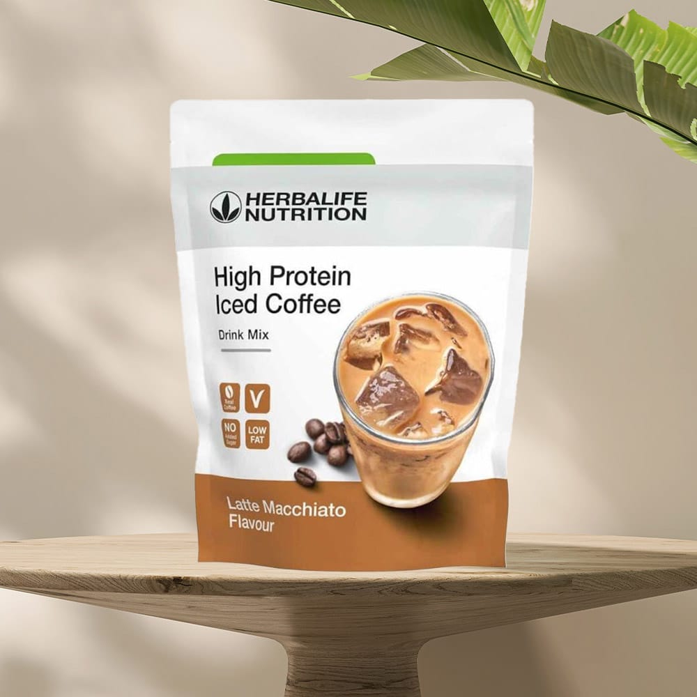 High Protein Iced Coffee – Γεύση Latte Macchiato