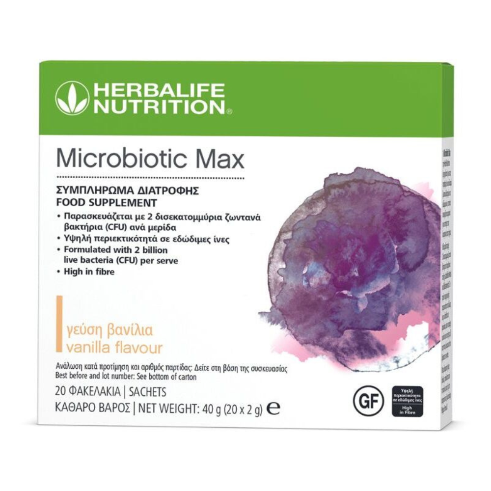 Microbiotic Max Προβιοτικό Συμπλήρωμα με Βανίλια